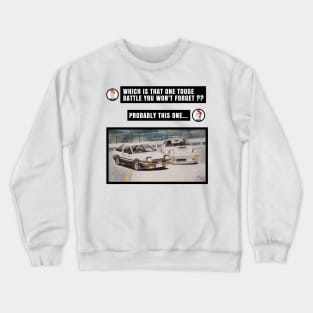 Initial D AE86 VS FC3S Crewneck Sweatshirt